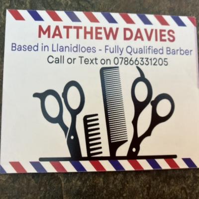 Llani Barbers (Mobile Barbers) Llanidloes Networking Wales