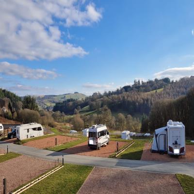 Red Kite Touring Park Llanidloes Networking Wales